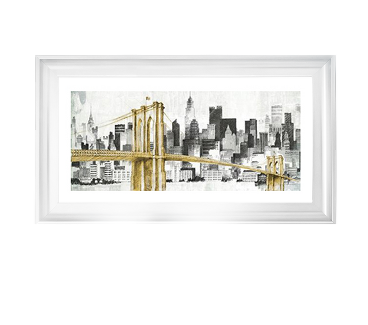 AB055 Brooklyn Bridge abstract