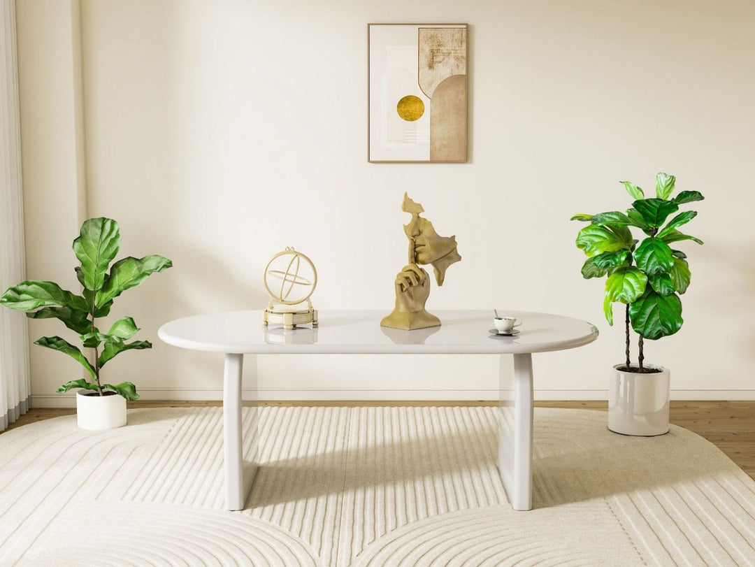 Solana Table - Mink & Taupe
