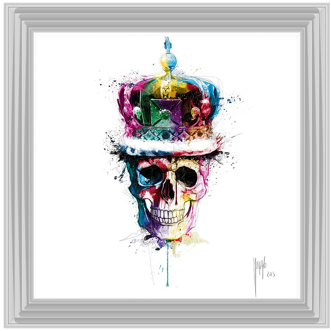 MD007 GOD SAVE THE QUEEN SKULL