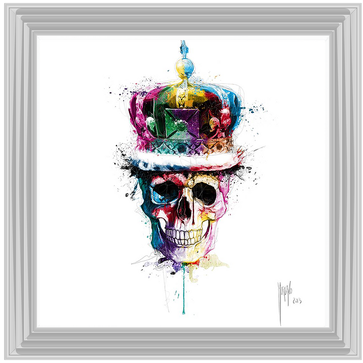 MD007 GOD SAVE THE QUEEN SKULL