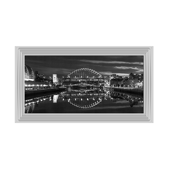 CY009 Tyne Bridge Black & White