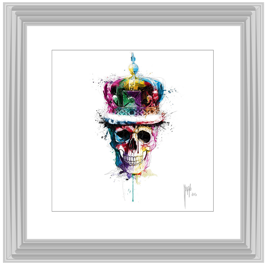 MD007 GOD SAVE THE QUEEN SKULL