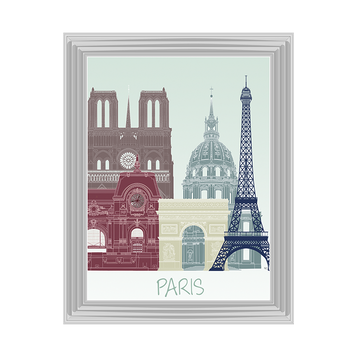 CY091 Paris Skyline