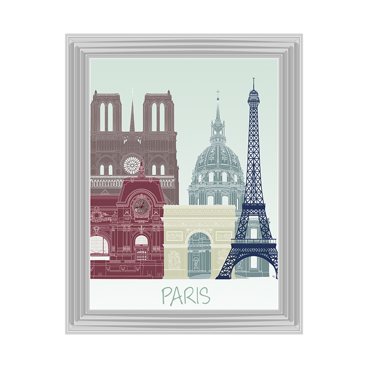CY091 Paris Skyline