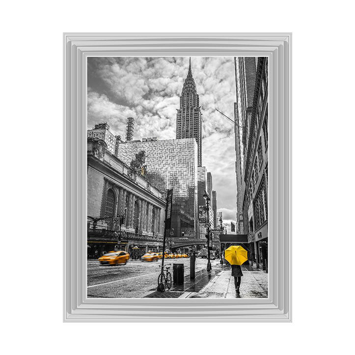 CY008 New York cityscape with Chrysler Building