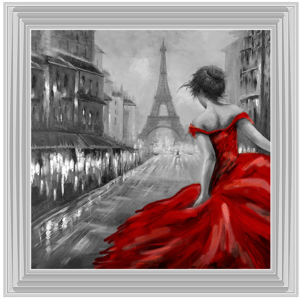 FG144 RED PROM DRESS