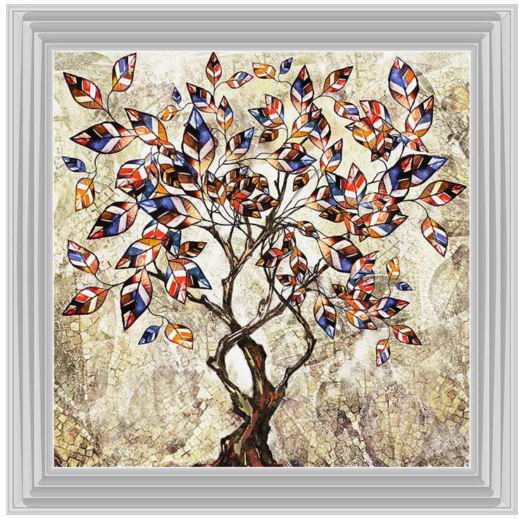 MD038 Stained Glass Tree I
