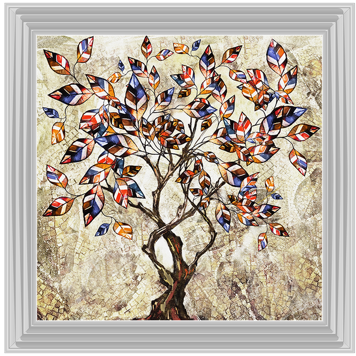 MD038 Stained Glass Tree I