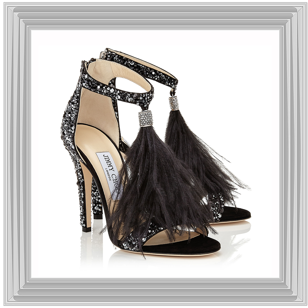 FS048 Black high heels