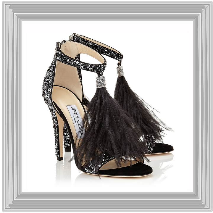 FS048 Black high heels