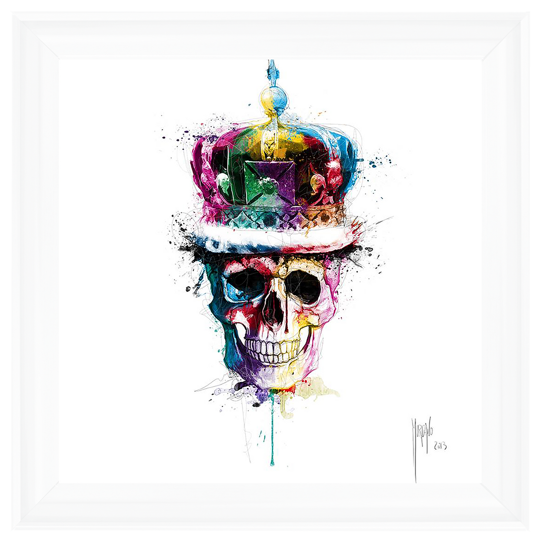 MD007 GOD SAVE THE QUEEN SKULL