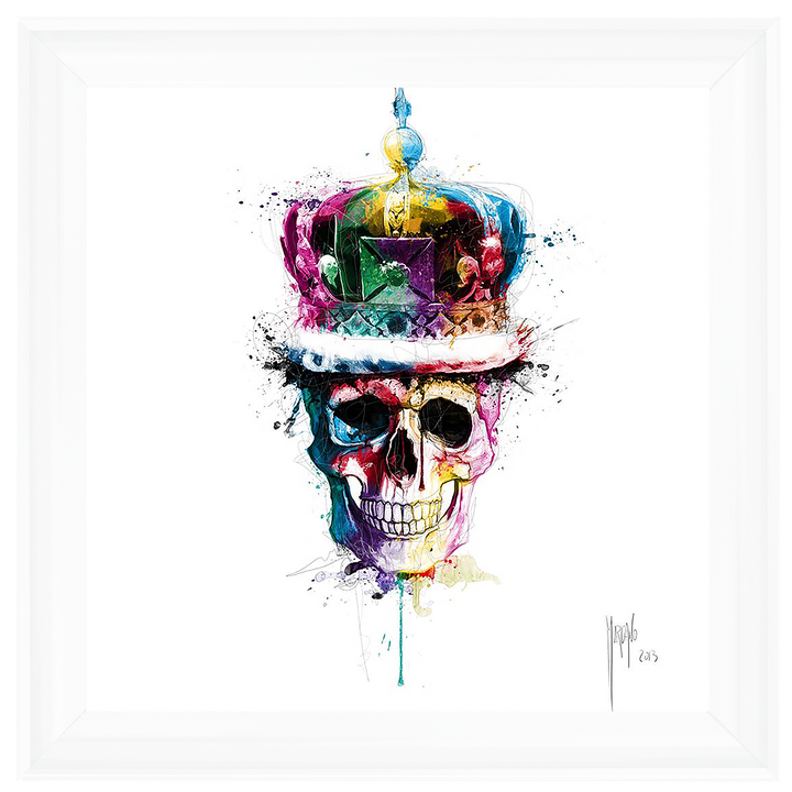 MD007 GOD SAVE THE QUEEN SKULL