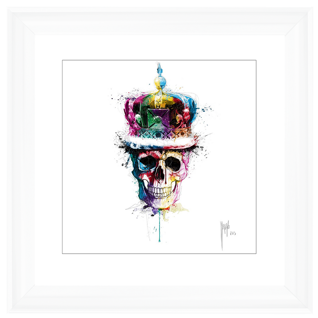 MD007 GOD SAVE THE QUEEN SKULL