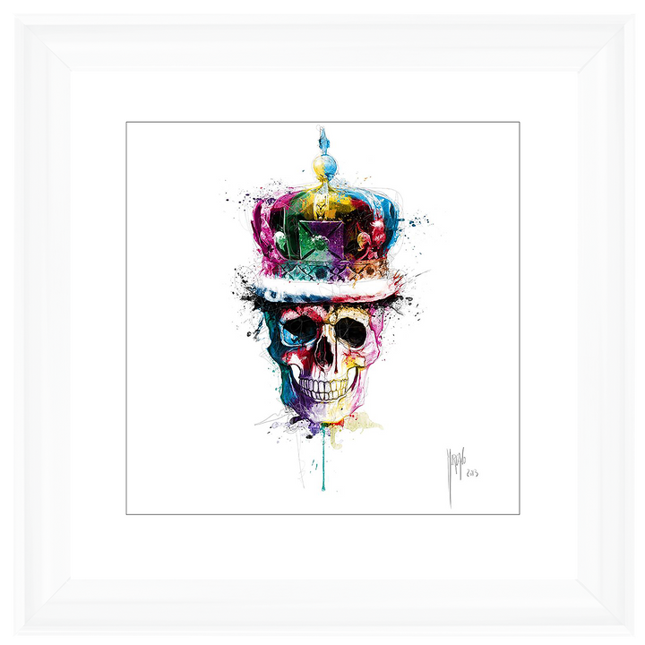 MD007 GOD SAVE THE QUEEN SKULL