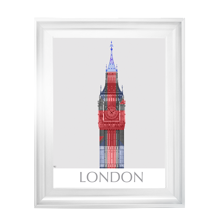 CY051 London Big Ben Union Jack