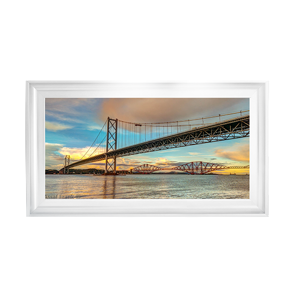CY017 Forth Road Bridge at dusk