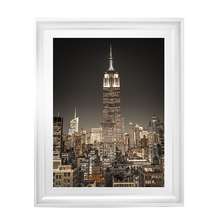 CY058 Empire State Building with New York City Manhattan skyline with skyscrapers
