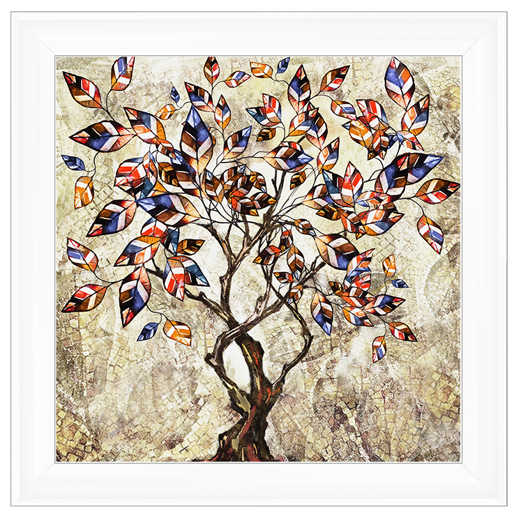 MD038 Stained Glass Tree I