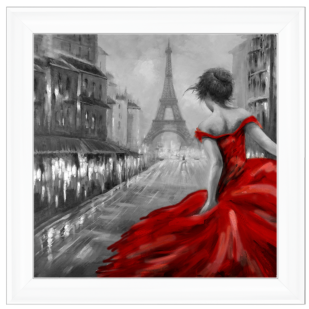 FG144 RED PROM DRESS