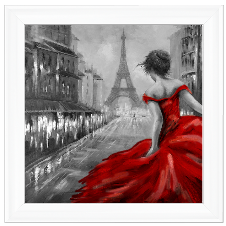 FG144 RED PROM DRESS