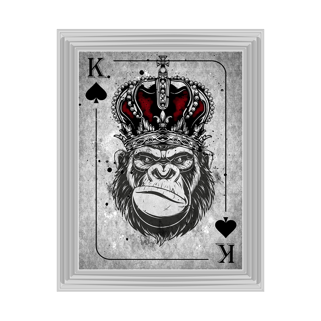MS180 King of spades Gorilla I