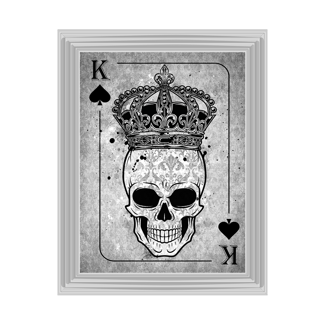 King of Spades Skull