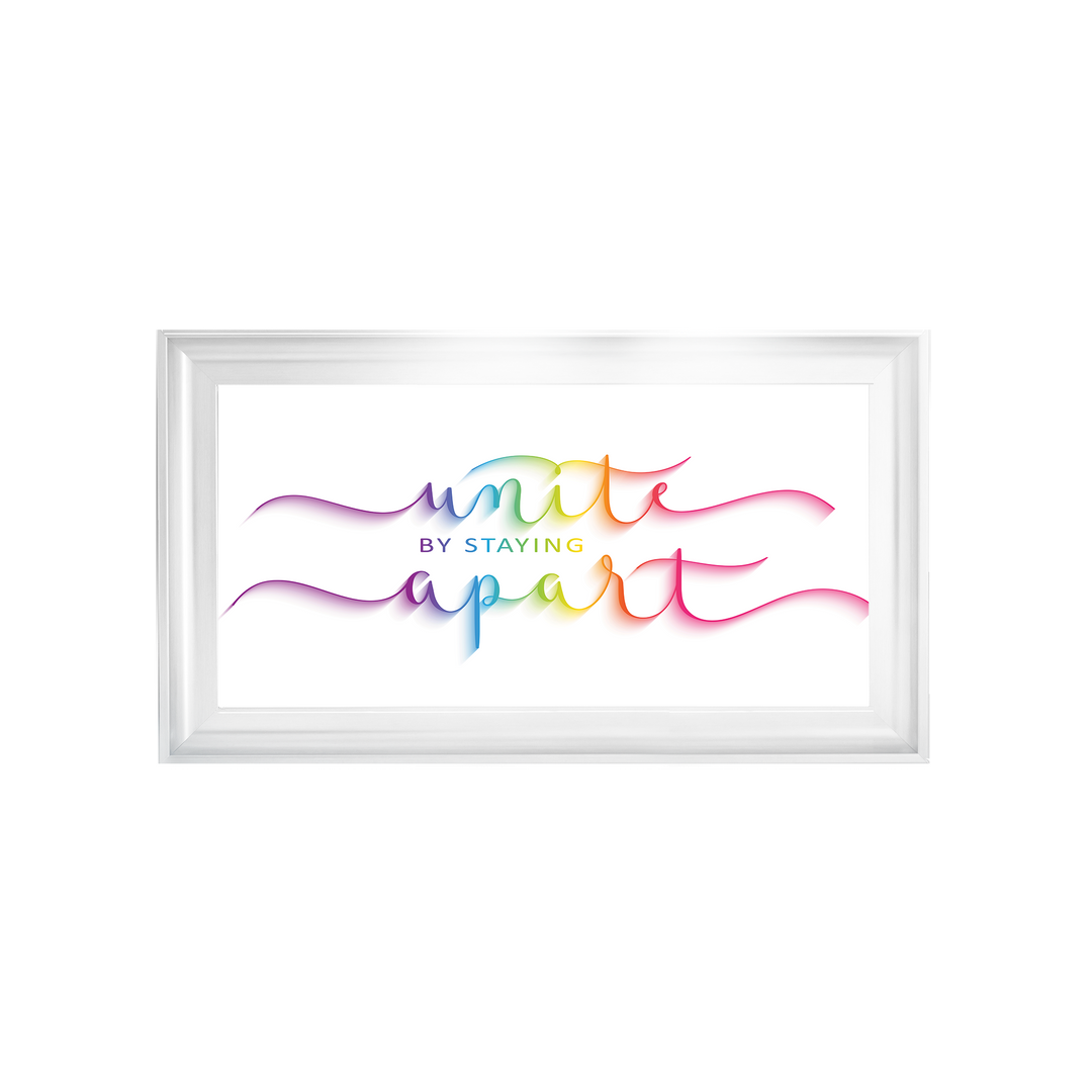 Unite by staying apart