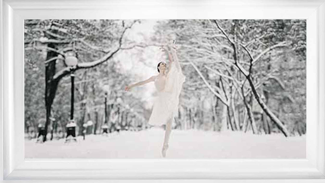 FG739 Ballerina on snow