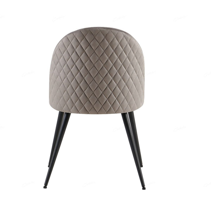 Zita Chair - Grey Velvet