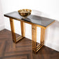 Zurich Gold Plated Console Table