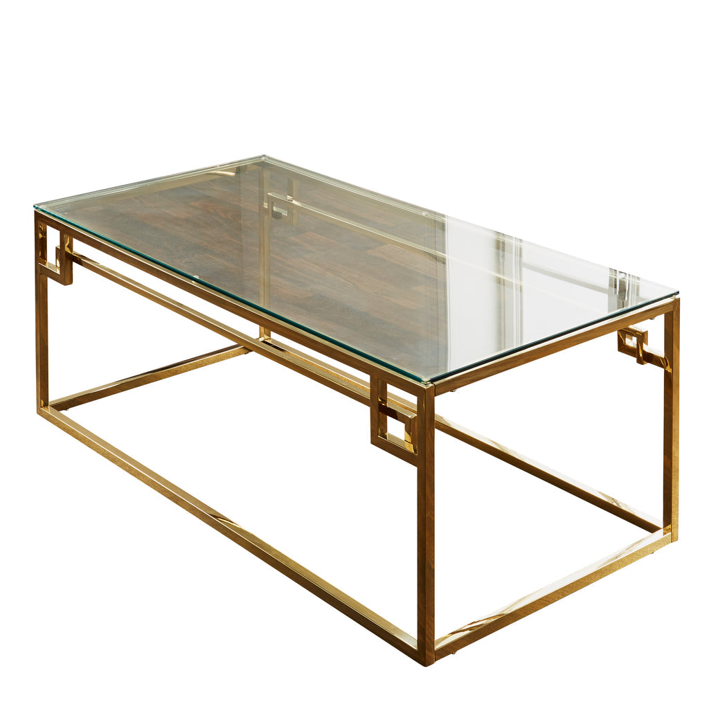 Cesar Gold Plated Coffee Table