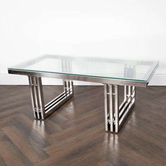Silver Plated Zurich  Coffee Table